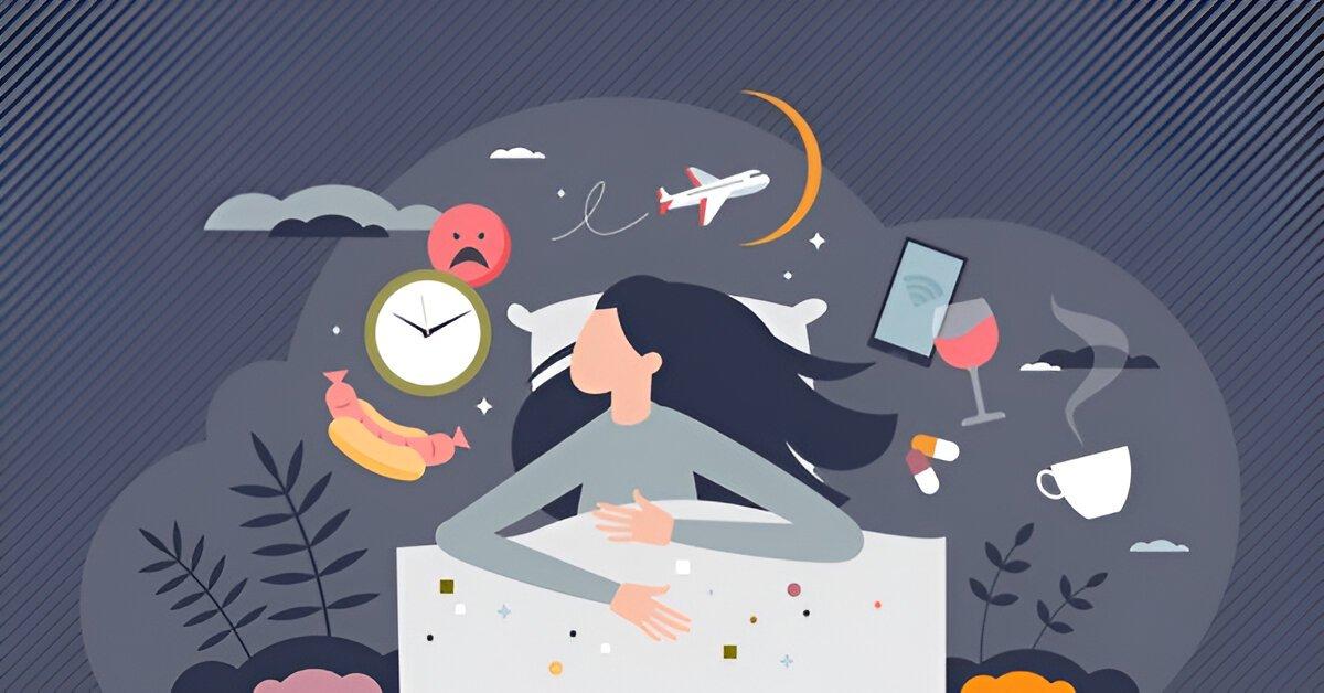 Insomnia causing trouble with sleeping at night