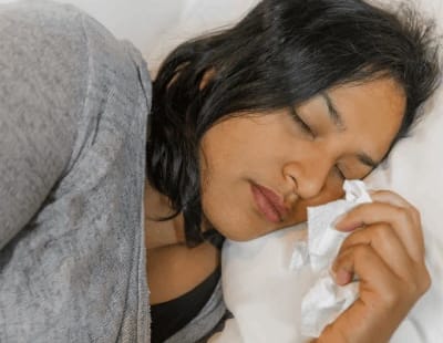 Have a cold or the flu? How you can get to sleep