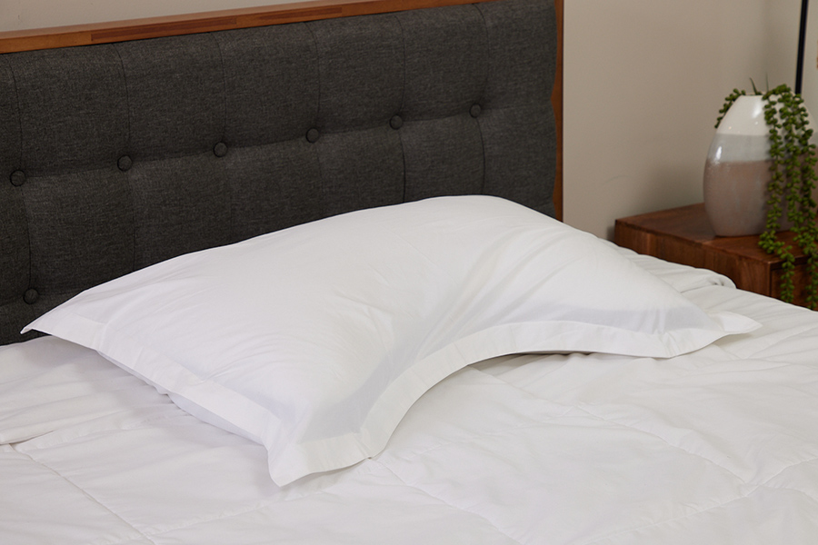 Custom designed to fit our side <br/>sleeper pillow like a glove.