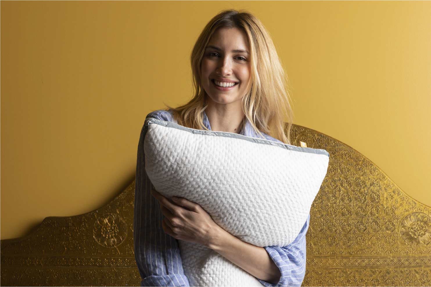 Why do our latex pillows <br>feel so great? Noodle on it.