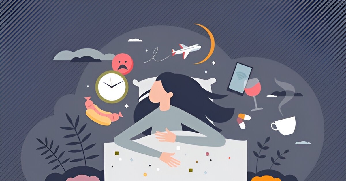 Insomnia causing trouble with sleeping at night