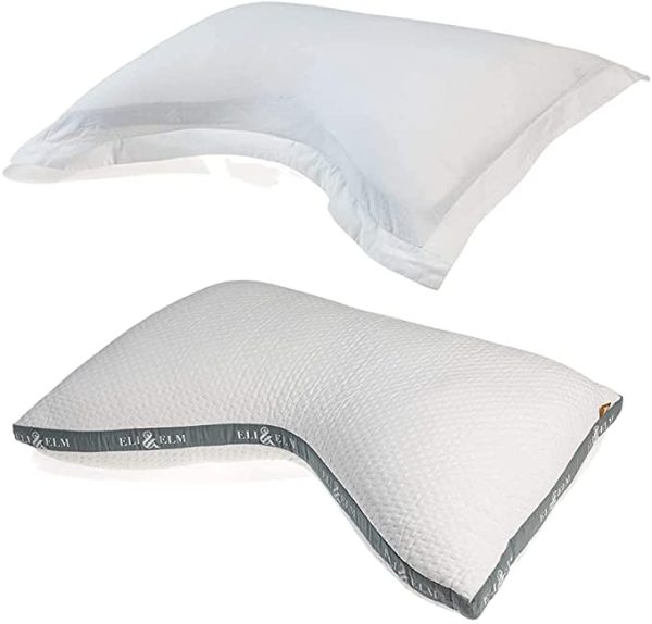 eli & elm cotton side sleeper pillow