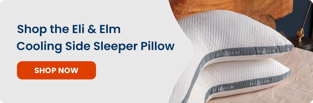 Click here to shop the Eli and Elm cooling side sleeper pillow.