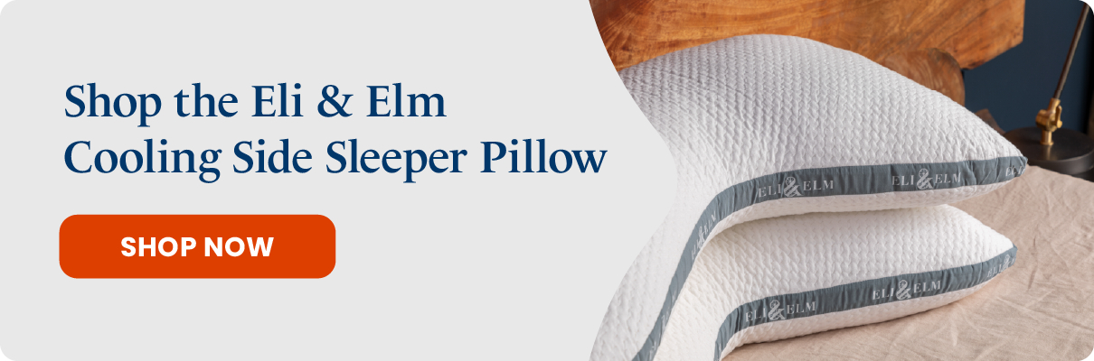 Click here to shop the Eli and Elm cooling side sleeper pillow.