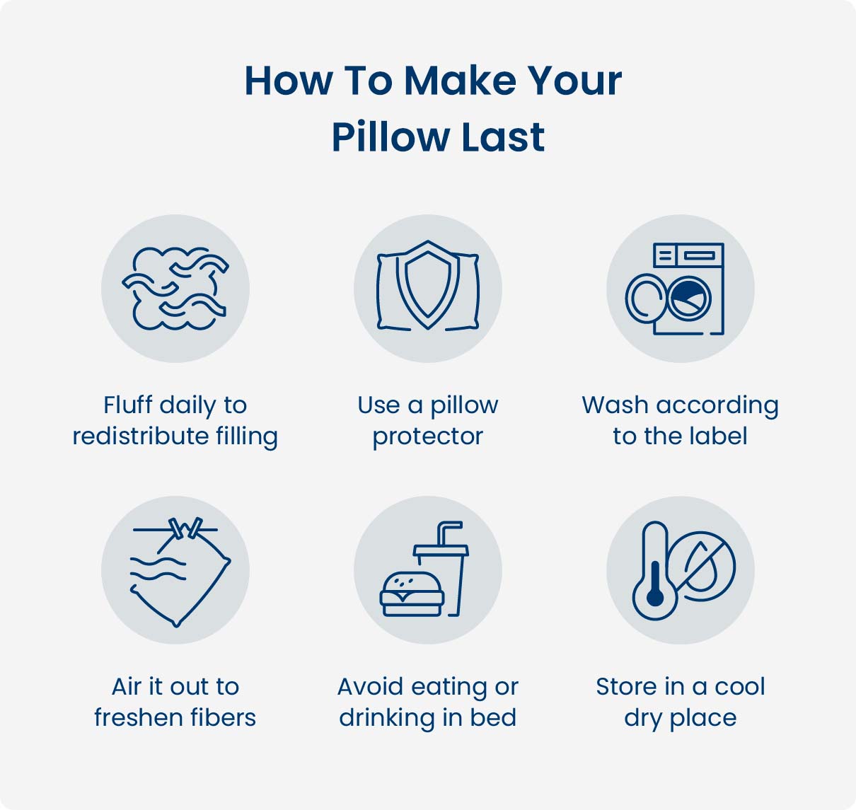 6 ways to extend the life of your pillow