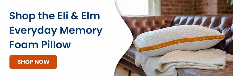 Everyday Memory Foam Pillow by Eli and Elm