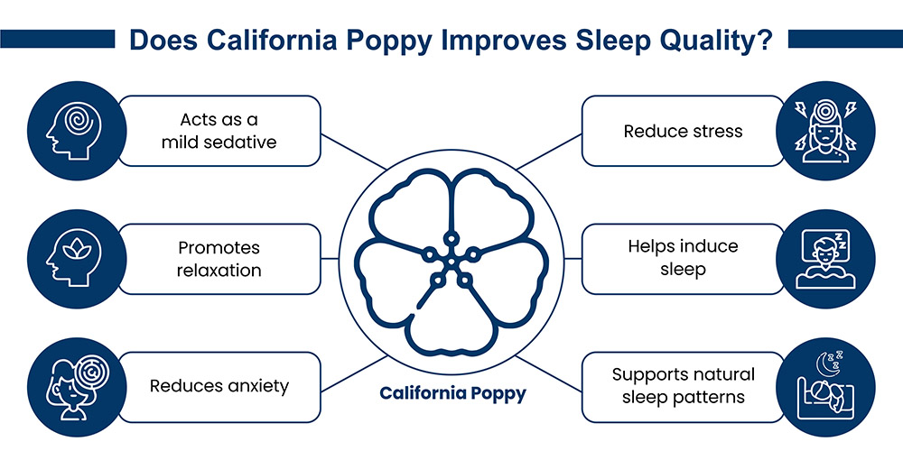 Ways California poppy works as a natural remedy to improve your sleep quality