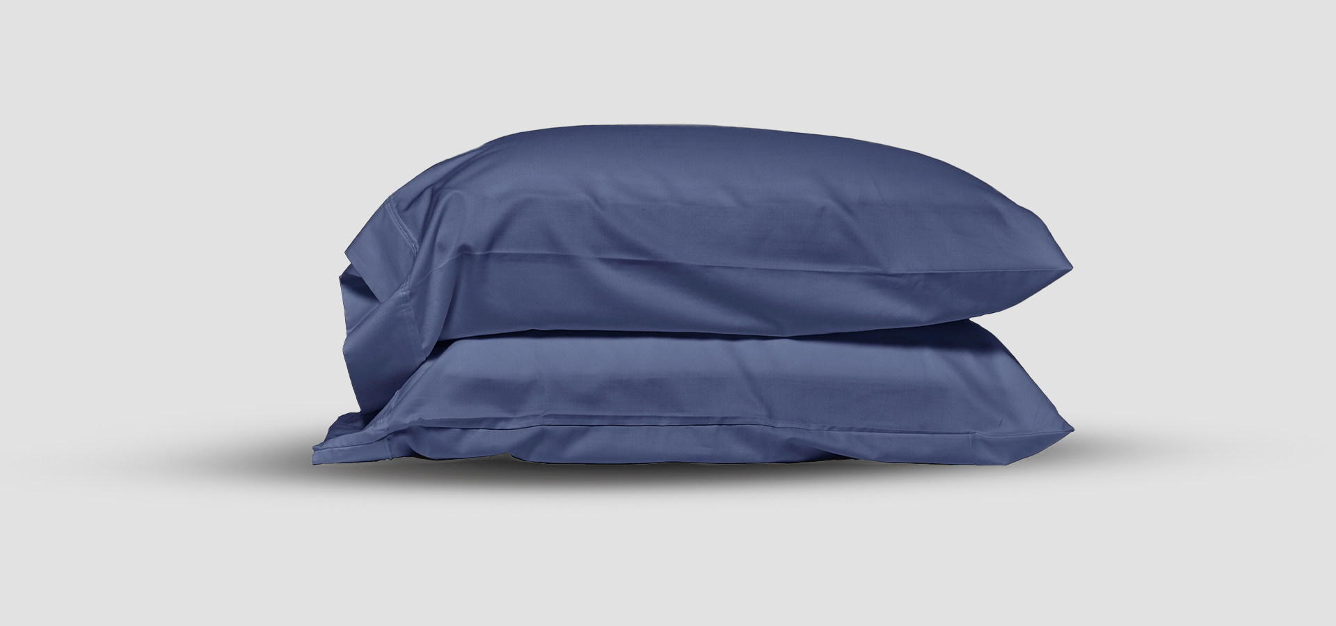 Blue bamboo pillowcases